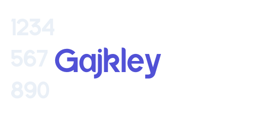 Gajkley-font-download