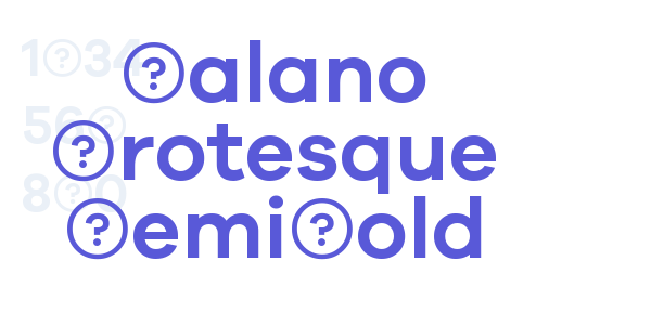 Galano Grotesque SemiBold font free