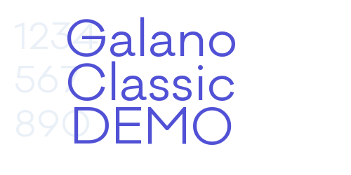 Galano Classic DEMO-font-download