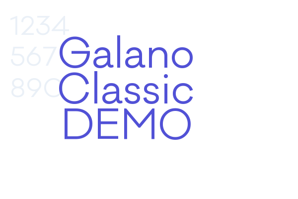 Galano Classic DEMO