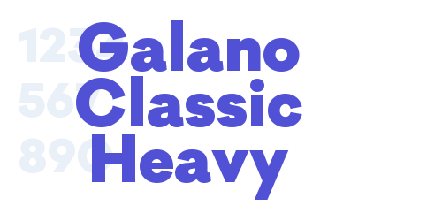 Galano Classic Heavy-font-download