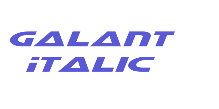 Galant Italic Font Download