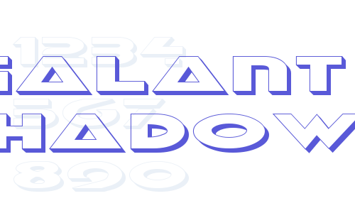 Galant Shadow Font Download