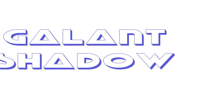 Galant Shadow Font Download