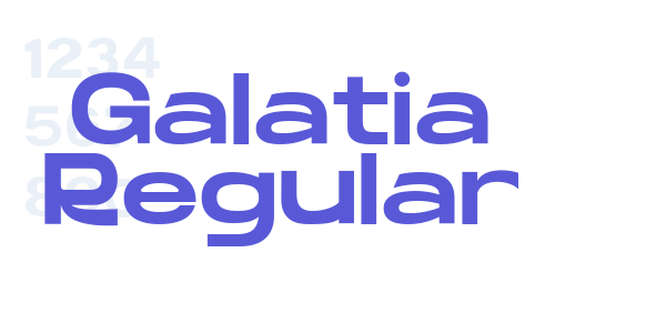 Galatia Regular font free