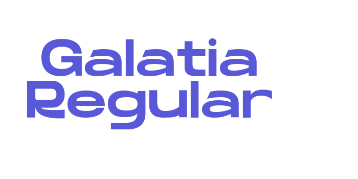 Galatia Regular Font Download