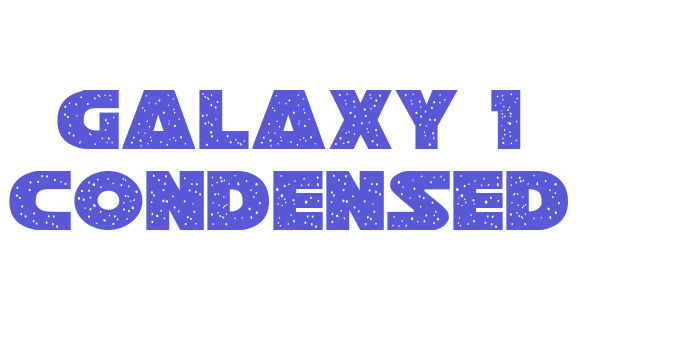 Galaxy 1 Condensed Font Download