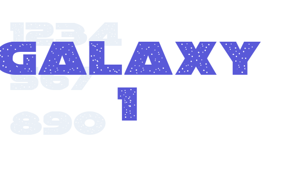 Galaxy 1 font free