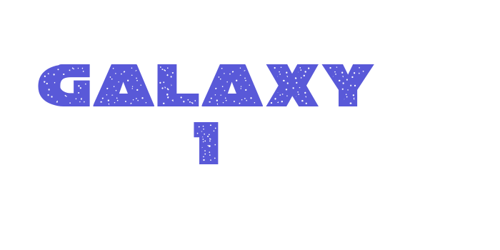 Galaxy 1 Font Download