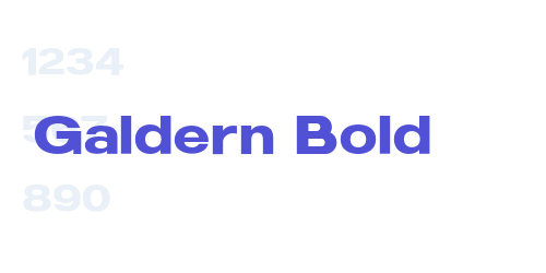 Galdern Bold-font-download