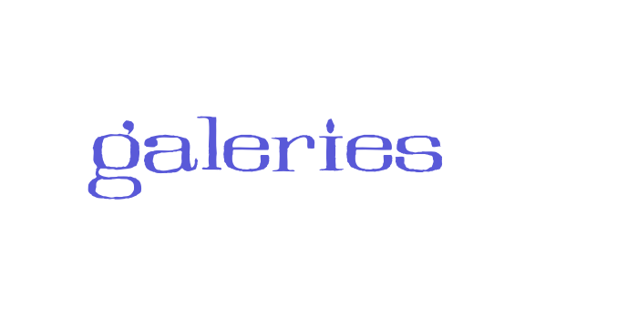 Galeries Font Download