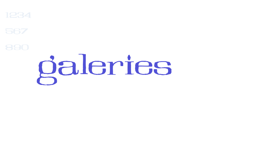 Galeries-font-download