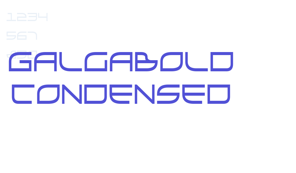 GalgaBold Condensed-font-download