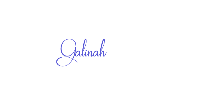 Galinah Font Download