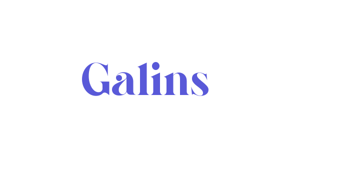 Galins Font Download