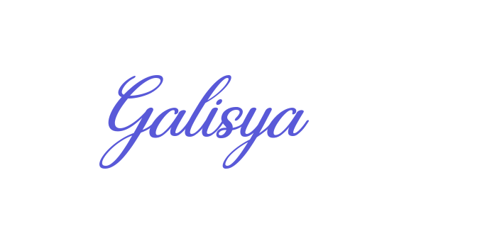 Galisya Font