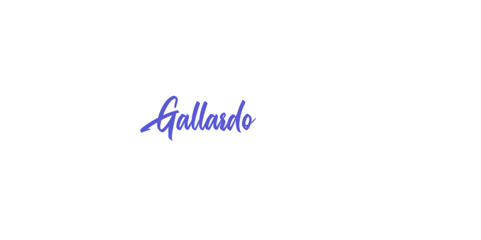 Gallardo Font Download