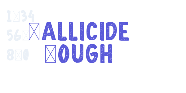 Gallicide Rough font free