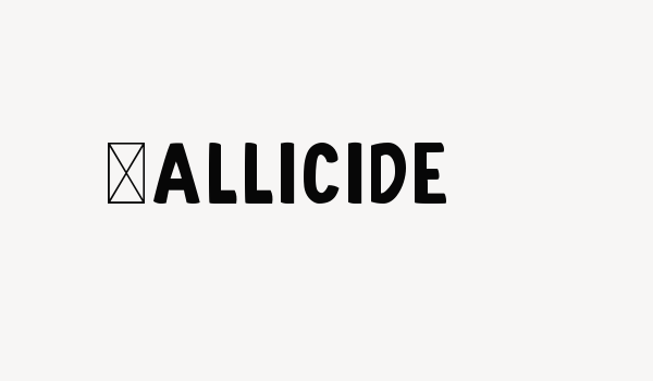 Gallicide Font