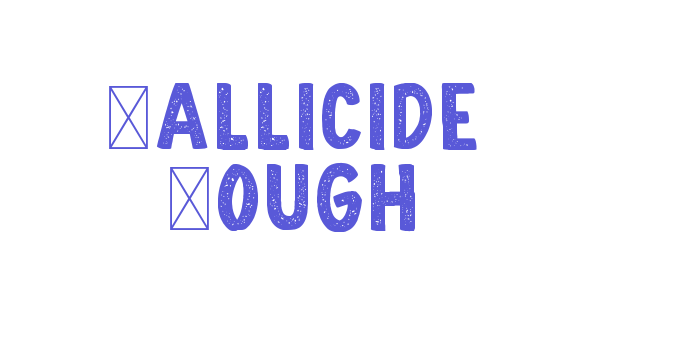 Gallicide Rough Font Download