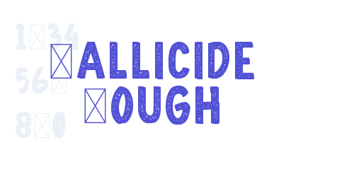 Gallicide Rough-font-download