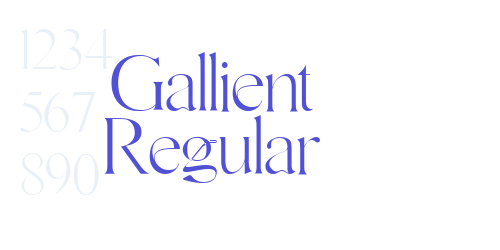 Gallient Regular-font-download