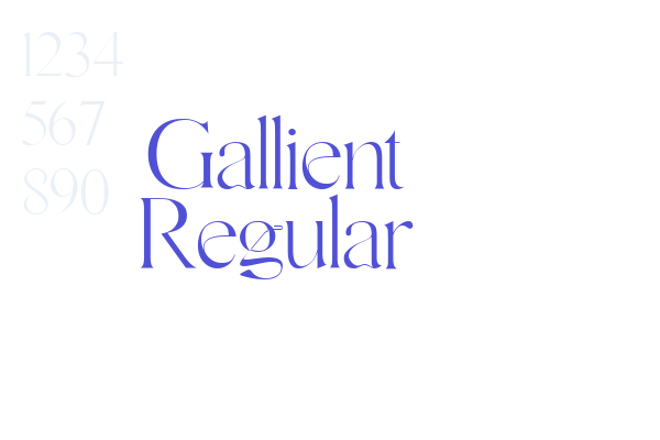 Gallient Regular