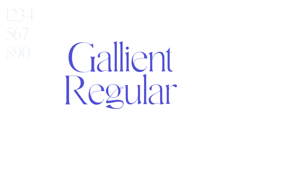 Gallient Regular-font-download