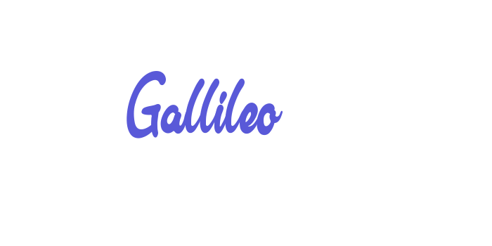 Gallileo Font Download