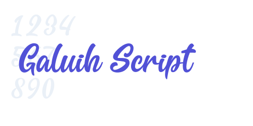 Galuih Script-font-download