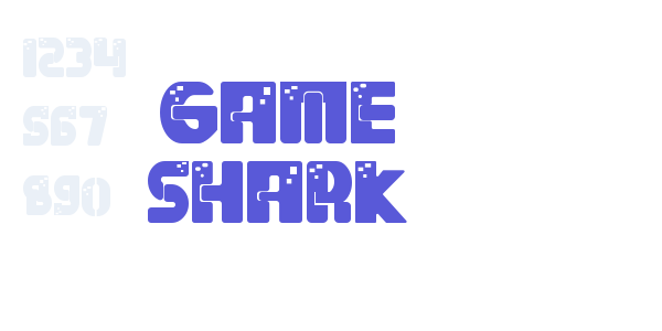 Game Shark font