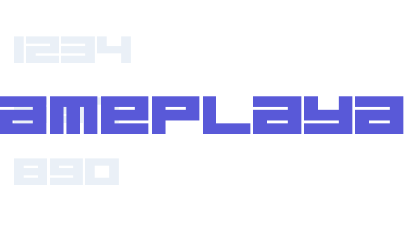 Gameplaya font free