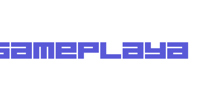 Gameplaya Font