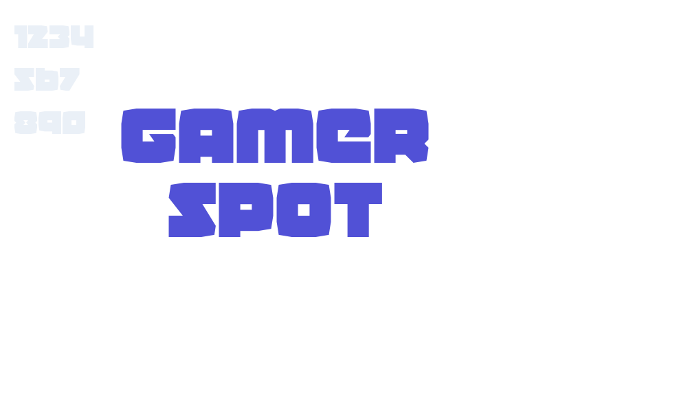 Gamer Spot-font-download