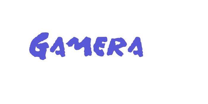 Gamera Font Download