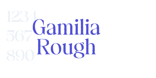 Gamilia Rough-font-download