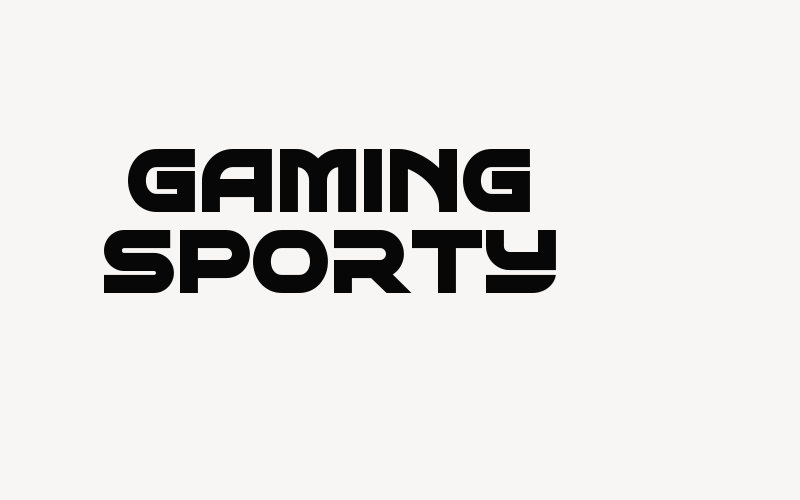 Gaming Sporty Font