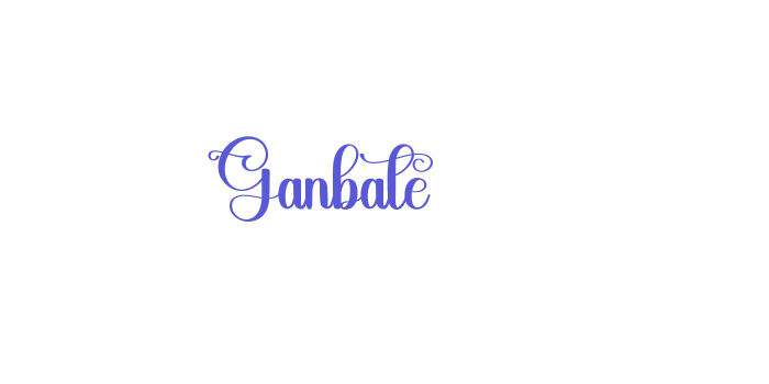 Ganbate Font Download