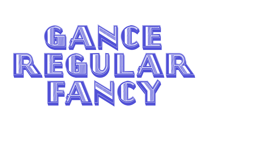 Gance Regular Fancy-font-download