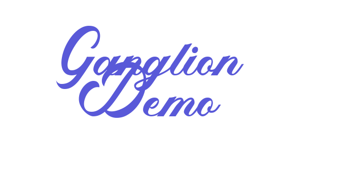 Ganglion Demo Font Download