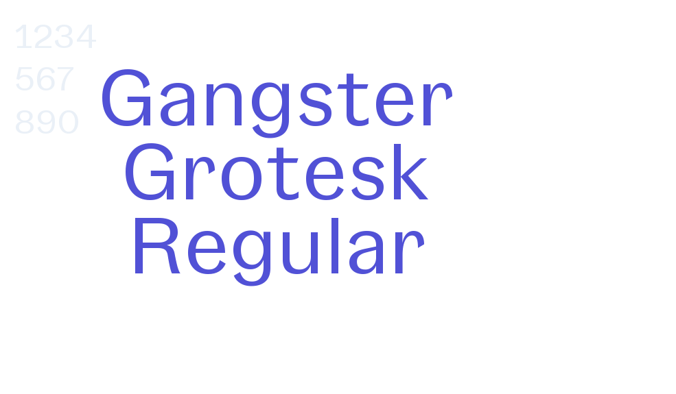 Gangster Grotesk Regular-font-download