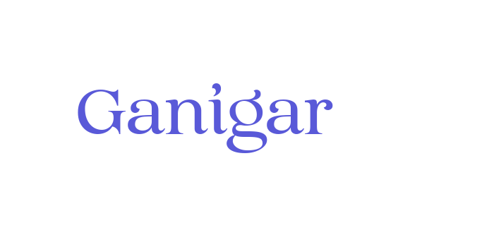 Ganigar Font Download