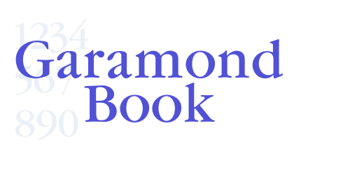 Garamond Book