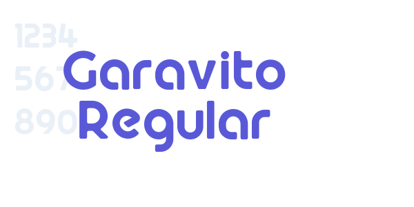 Garavito Regular font