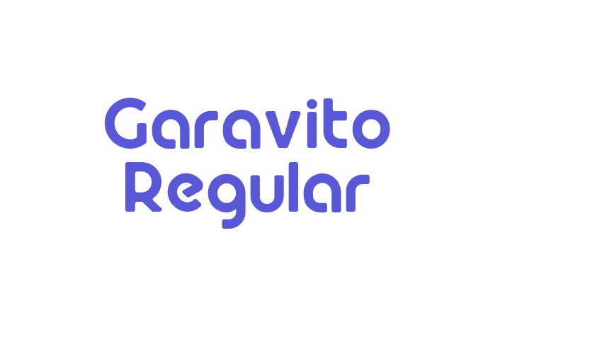 Garavito Regular Font Download