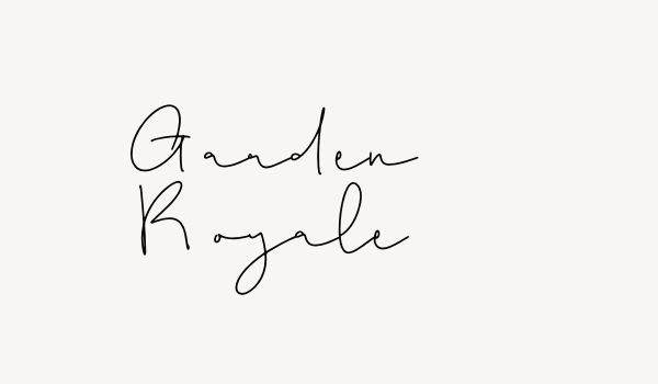 Garden Royale Font