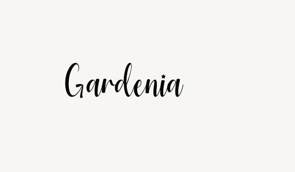 Gardenia Font