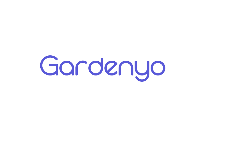 Gardenyo Font