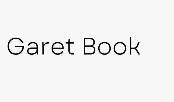 Garet Book Font