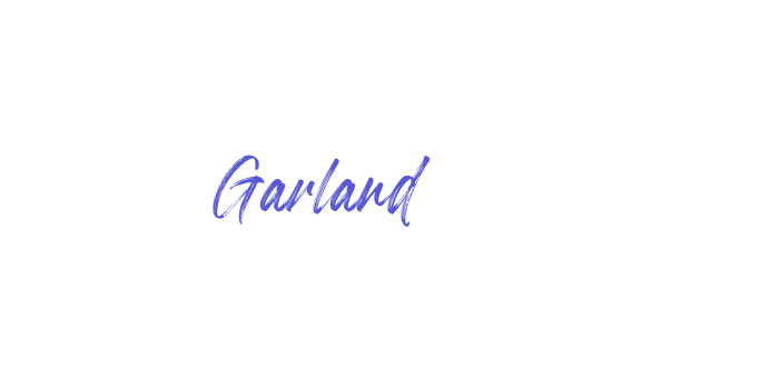 Garland Font Download